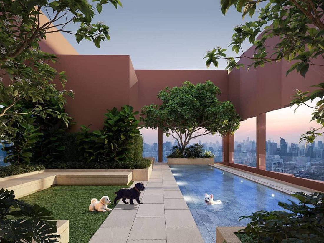 Poolanlage im NUE Epic Asok-Rama 9