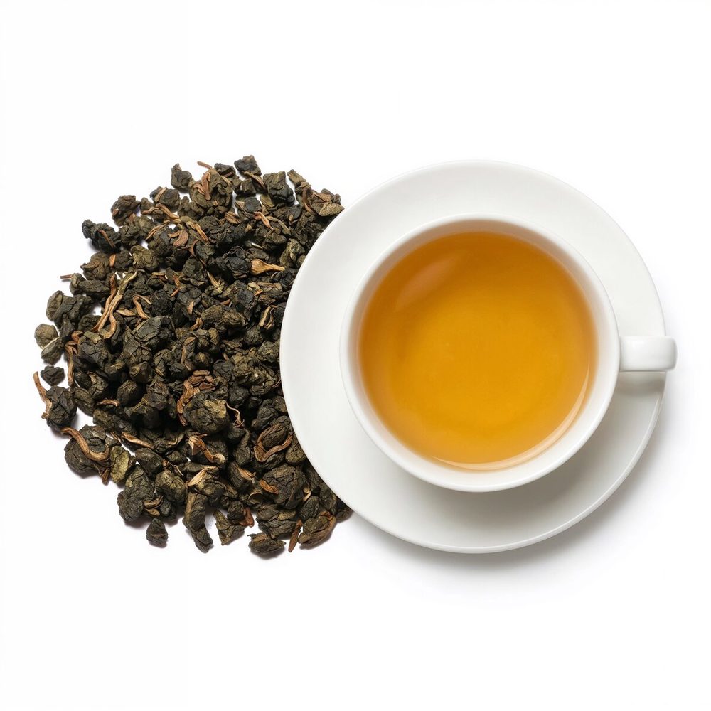 %s – aufgebrühter Tee in der Tasse