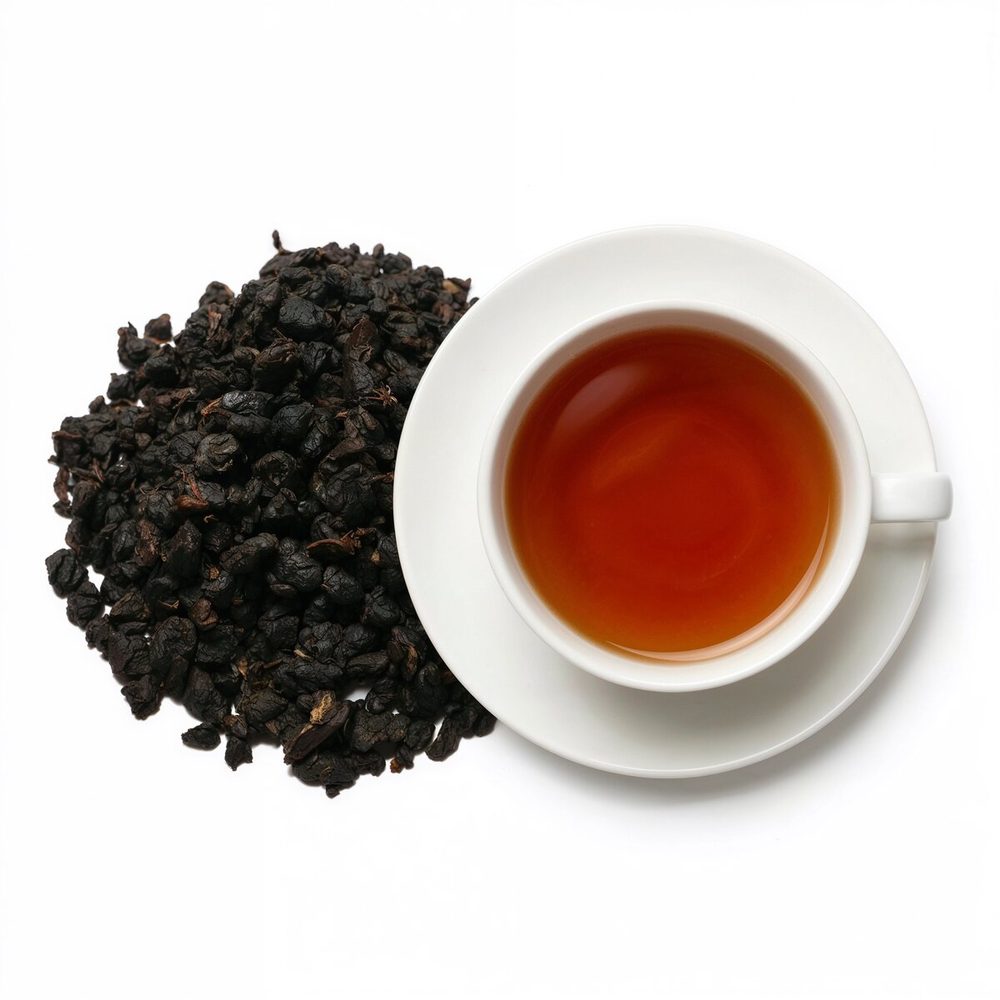 %s – aufgebrühter Tee in der Tasse