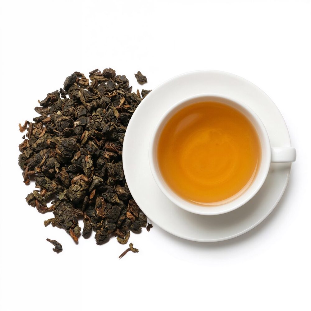 %s – aufgebrühter Tee in der Tasse